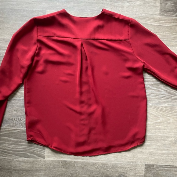 Sheer Blouse Button Down - Picture 5 of 5